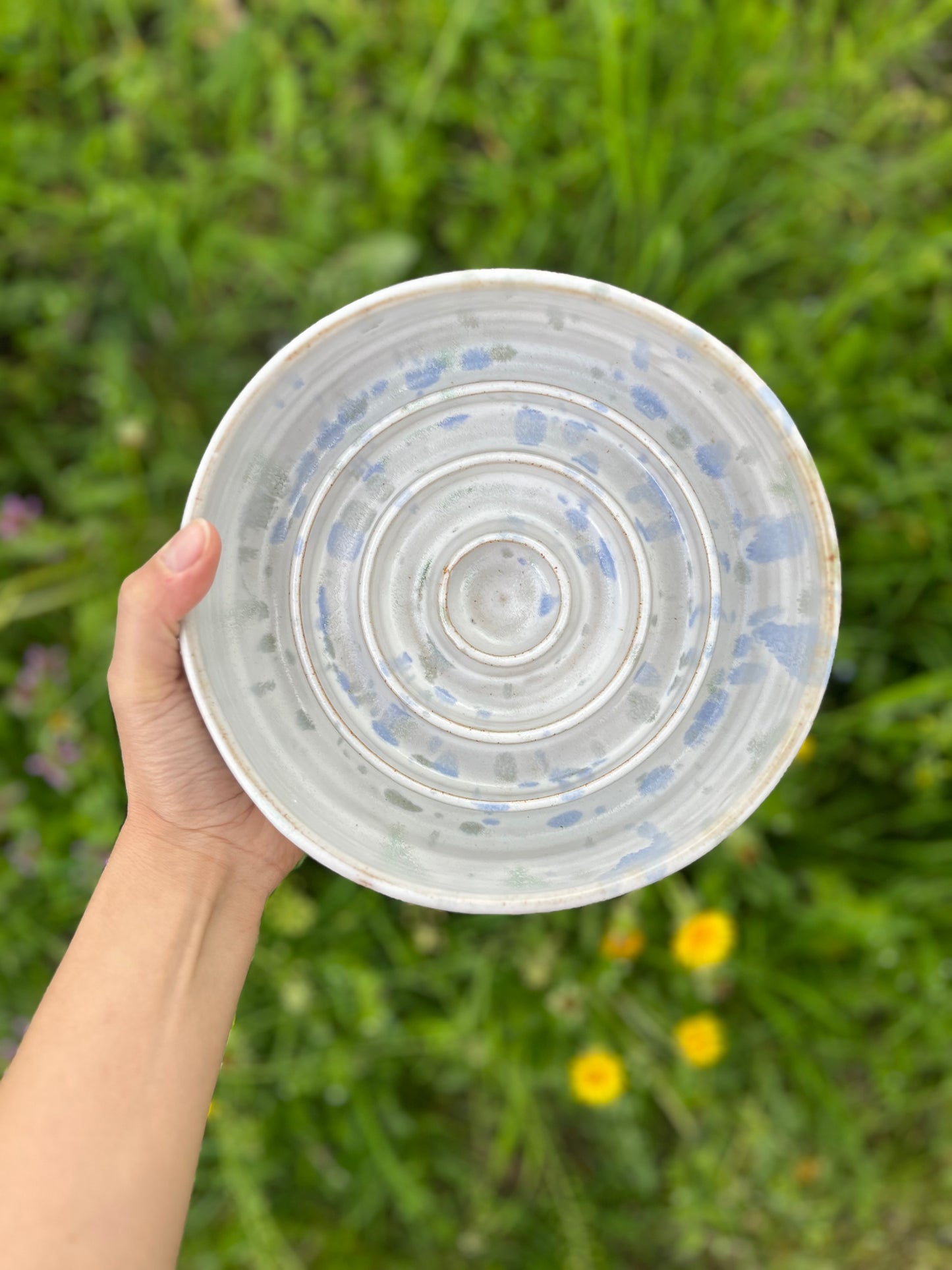 Ciotole slowfeed cerchi in ceramica