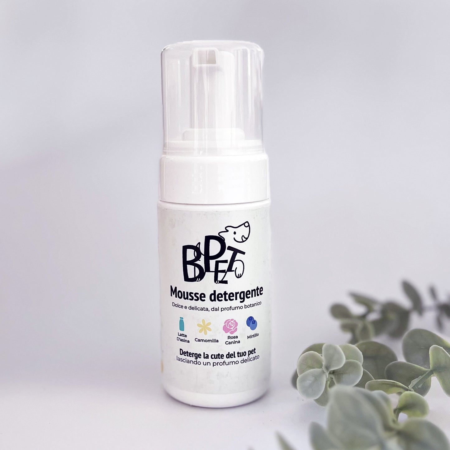 Mousse detergente