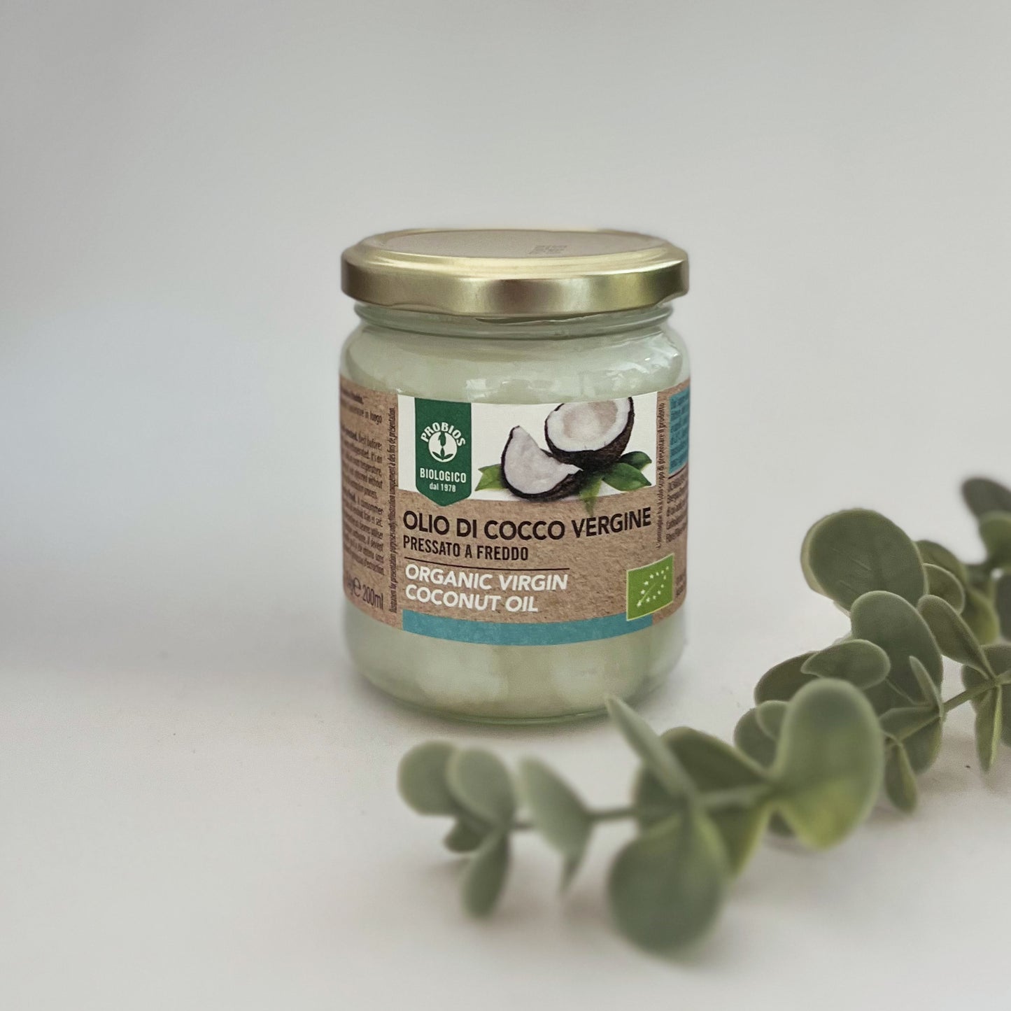Olio di cocco vergine biologico
