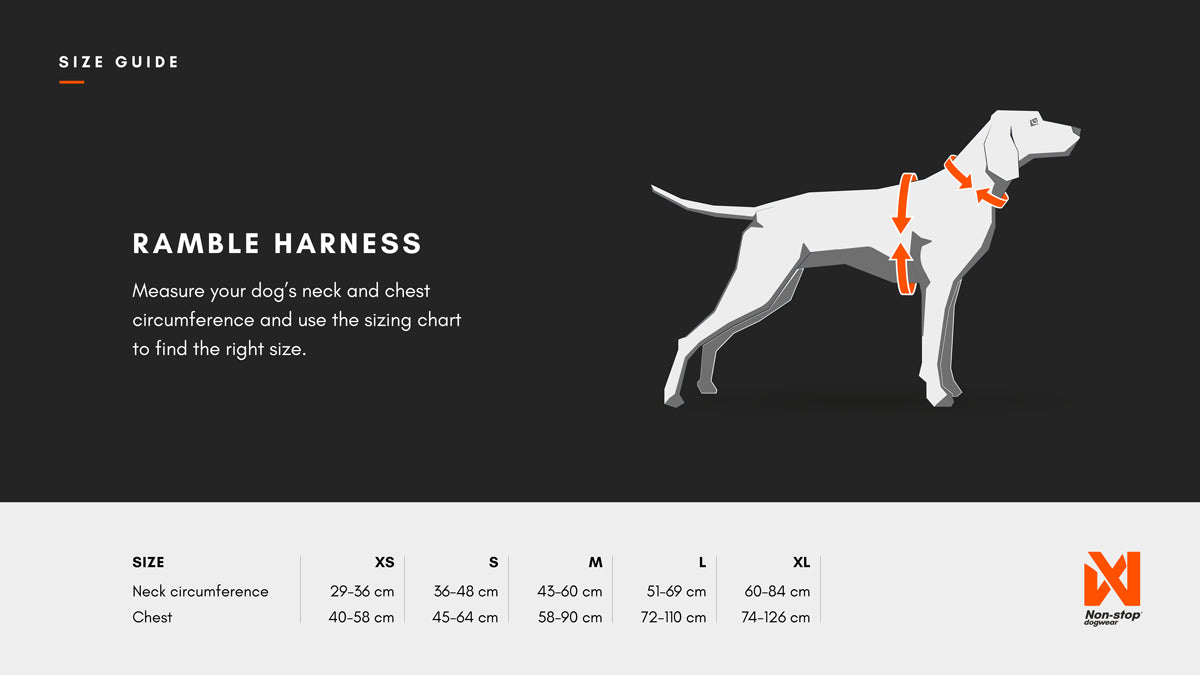 Pettorina ad H Ramble - Non-Stop Dogwear