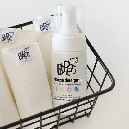 Mousse detergente