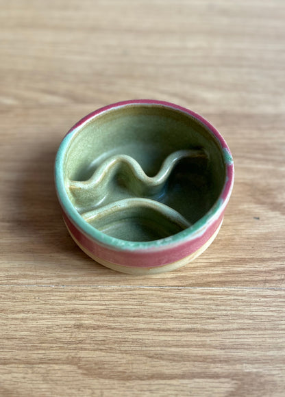 Ciotole slowfeed onde in ceramica