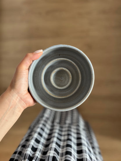 Ciotole slowfeed cerchi in ceramica