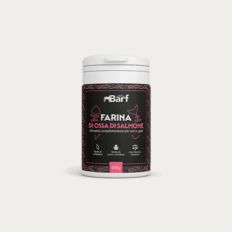 Farina d'ossa di salmone