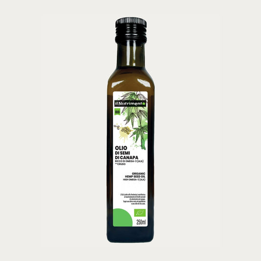 Olio di semi di canapa biologico