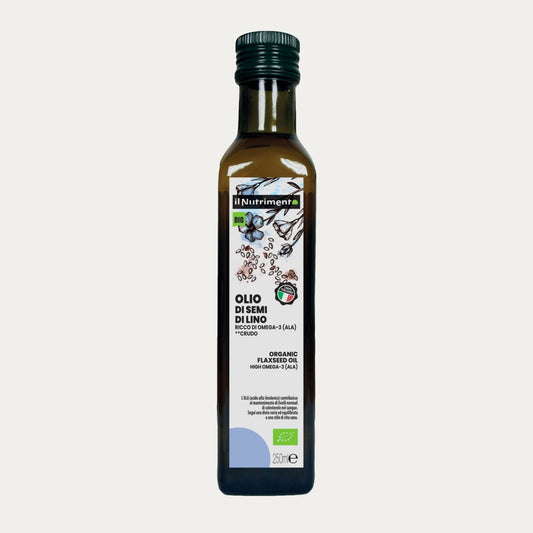 Olio di semi di lino biologico